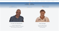 Desktop Screenshot of dr-michels.de